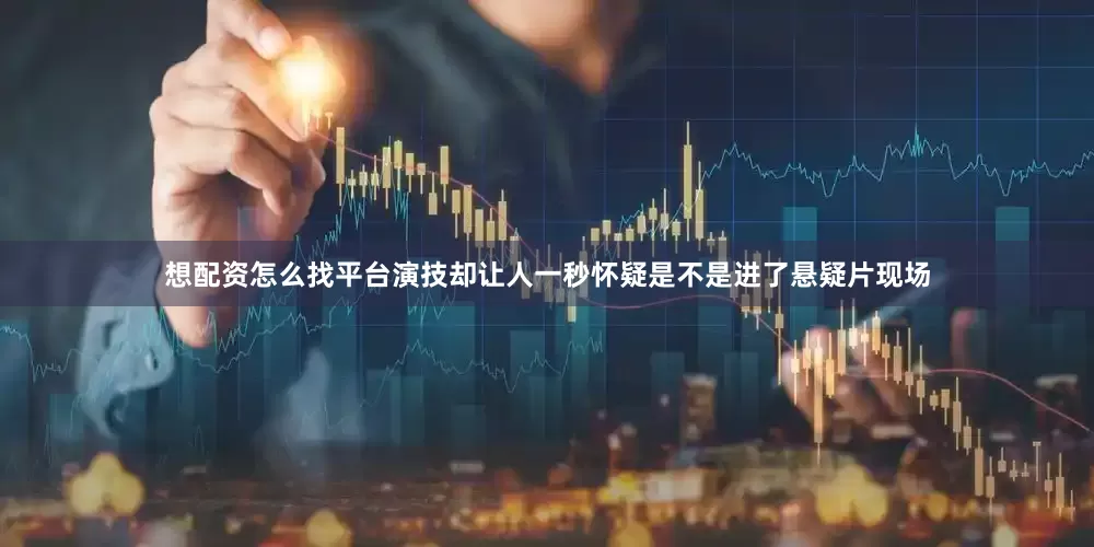 想配资怎么找平台演技却让人一秒怀疑是不是进了悬疑片现场