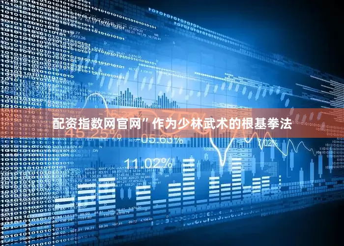 配资指数网官网”作为少林武术的根基拳法